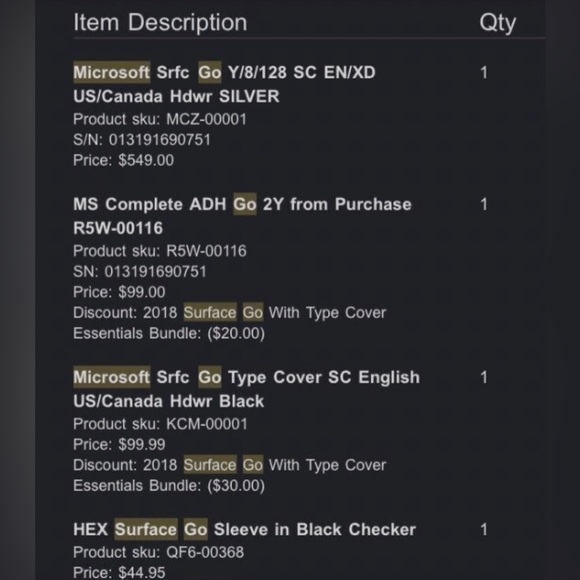 Microsoft Surface Go Bundle - Picture 5 of 12